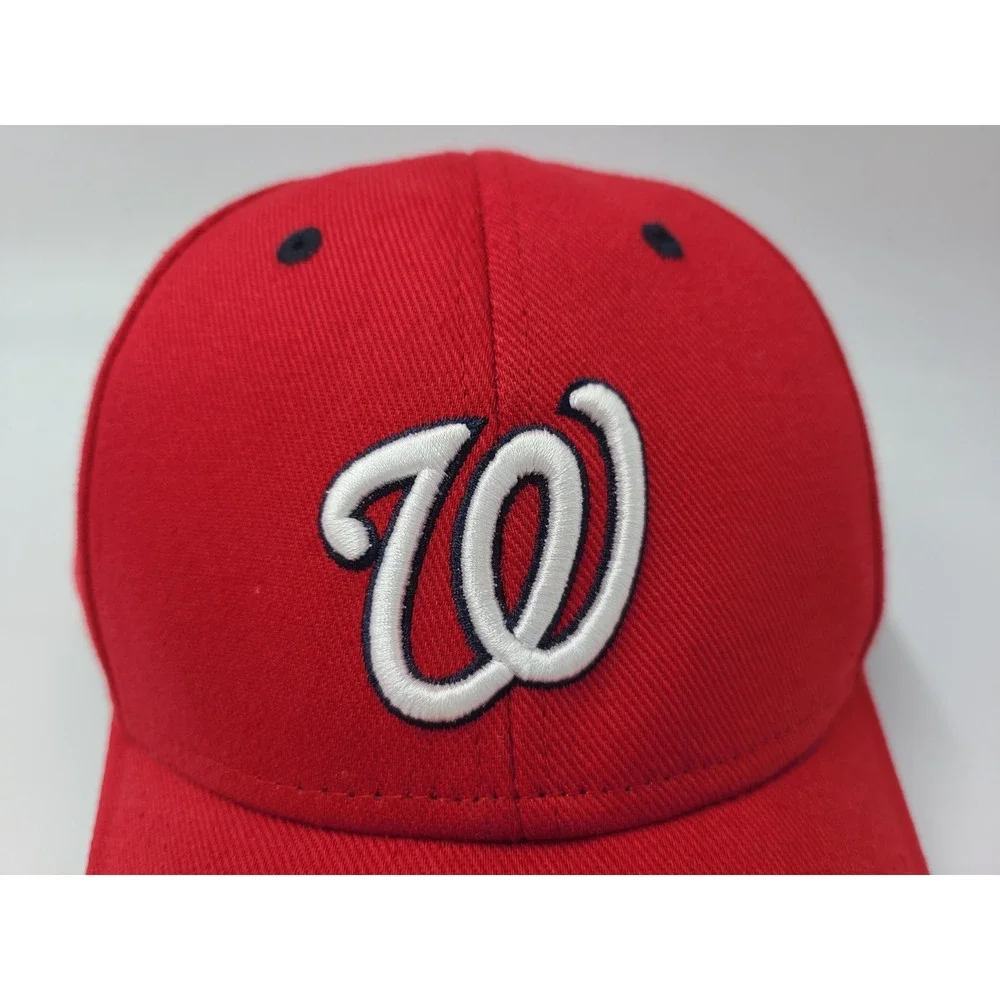 Kids Washington Nationals Fan Favorite Adjustable Hat Cap Boys MLB‎ Baseball Red